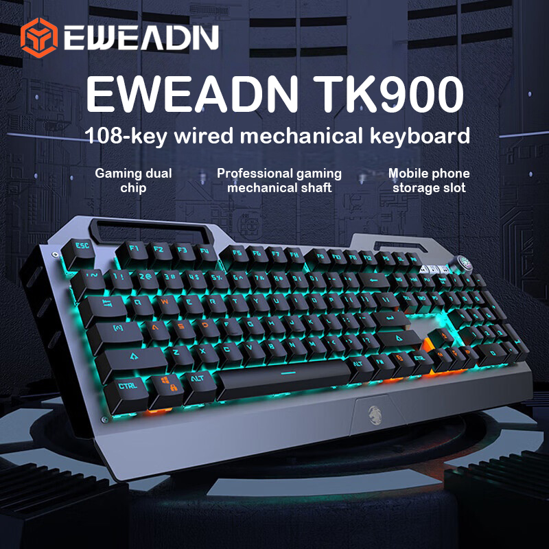 Gaming Keyboard Corsair - EWEADN TK900 기계식 키보드 USB-C 충전식