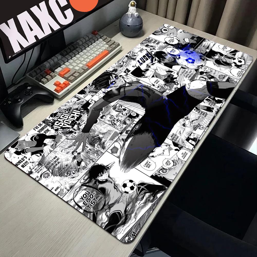 Gaming Keyboard Blue - 흑백 애니메이션 마우스 패드 PC XXL