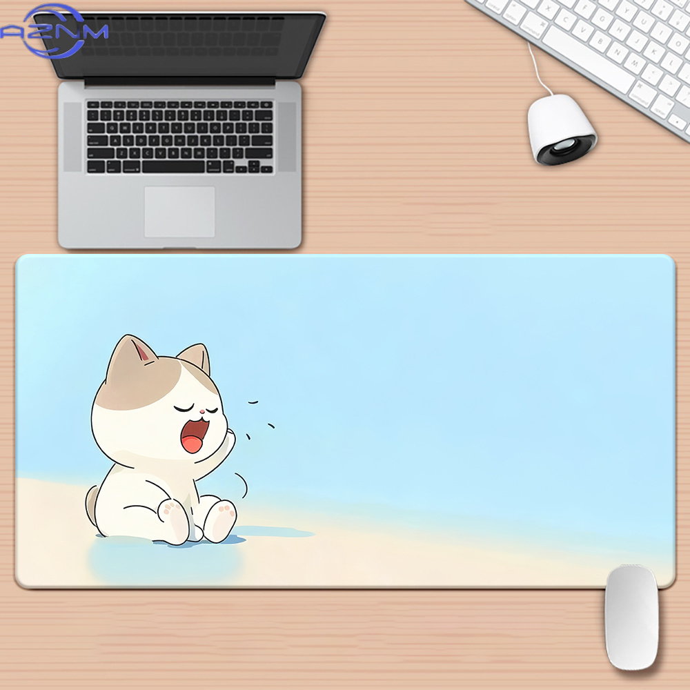 Gaming Keyboard Brand - 노브랜드 만화 고양이 HD 프린트 데스크