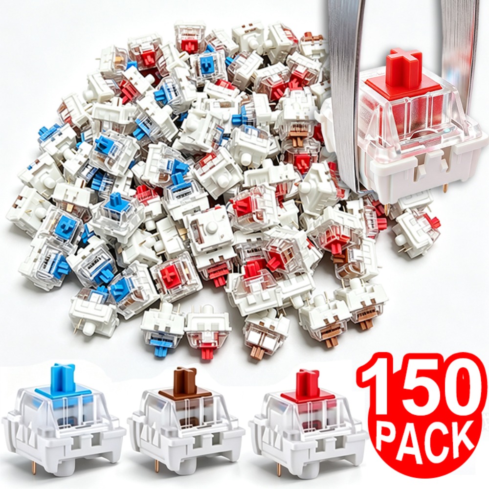 1-150Pcs 3 핀 DIY 기계식 키보드 스위치 블 - Gaming Keyboard Blue 리뷰 및 가격