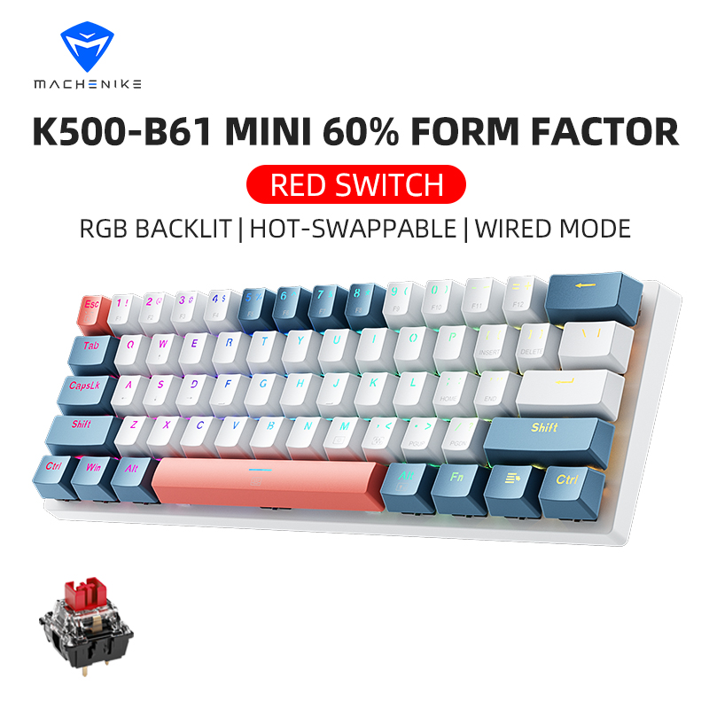 K500-B61 마체니크 미니 기계식 키보드 60% 폼 - Gaming Keyboard Corsair 리뷰 및 가격