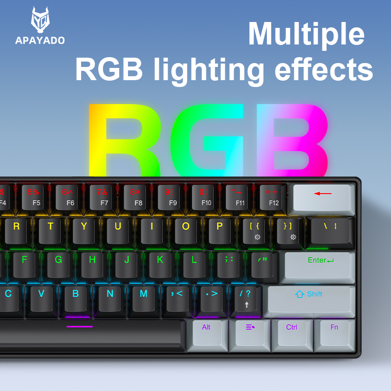 APAYADO K61 미니 기계식 키보드, 유선, 61 - Gaming Keyboard And Mouse For Xbox 리뷰 및 가격