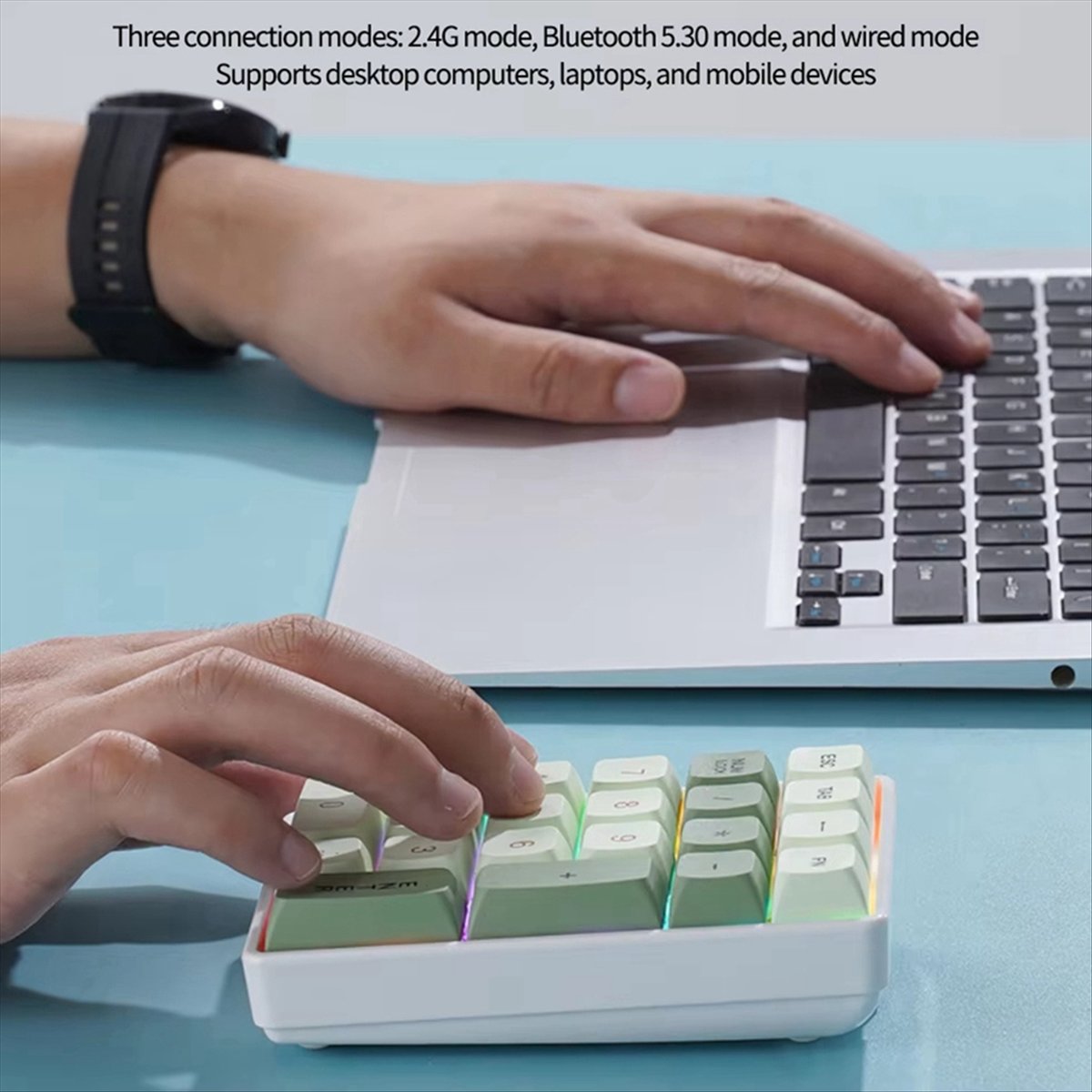 N86R 21키 미니 키보드 2.4G 무선 숫자 패드  - Gaming Keyboard Number Pad 리뷰 및 가격