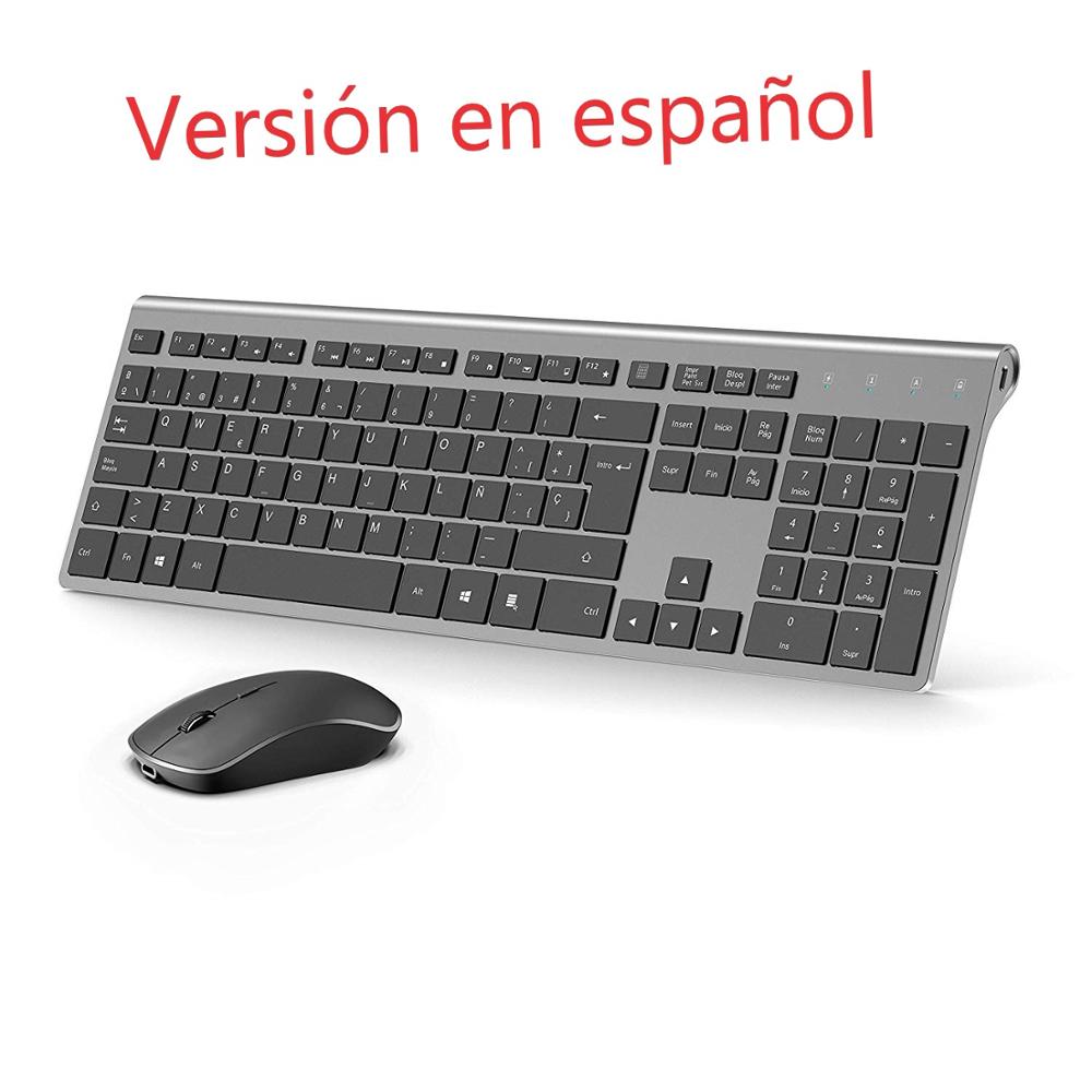 무선 키보드 및 마우스 세트 스페인어 레이아웃 인체공학 - Gaming Keyboard Ergonomic 리뷰 및 가격