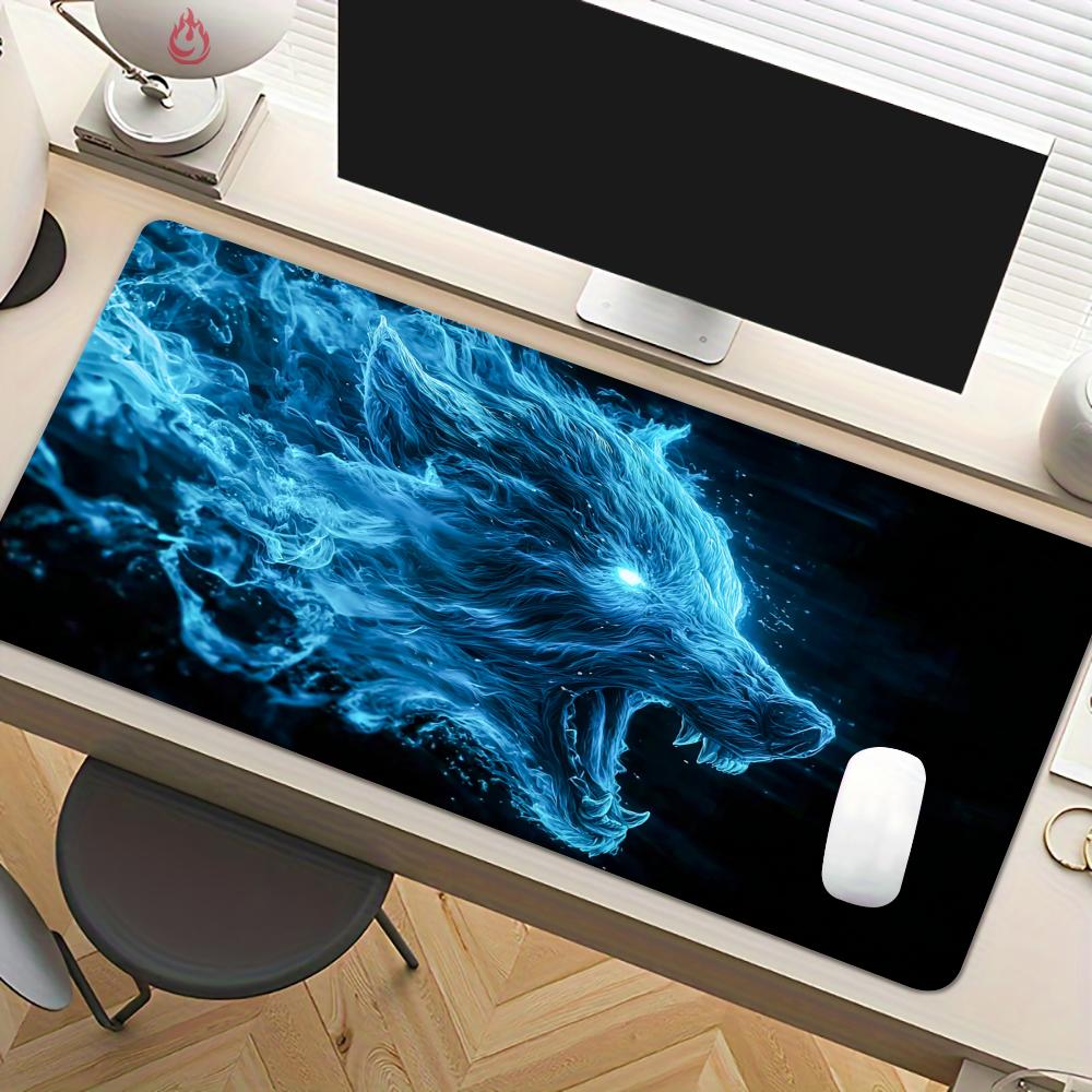 판타지 블루 에너지 울프 마우스 패드 데스크 매트 대형 - Gaming Keyboard Blue 리뷰 및 가격