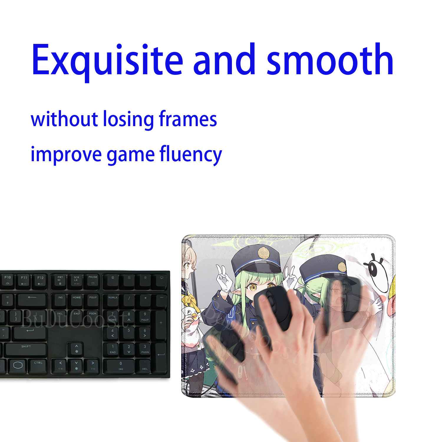 타치바나 노조미 타치바나 히카리 블루 아카이브 소형 마 - Gaming Keyboard Blue 리뷰 및 가격