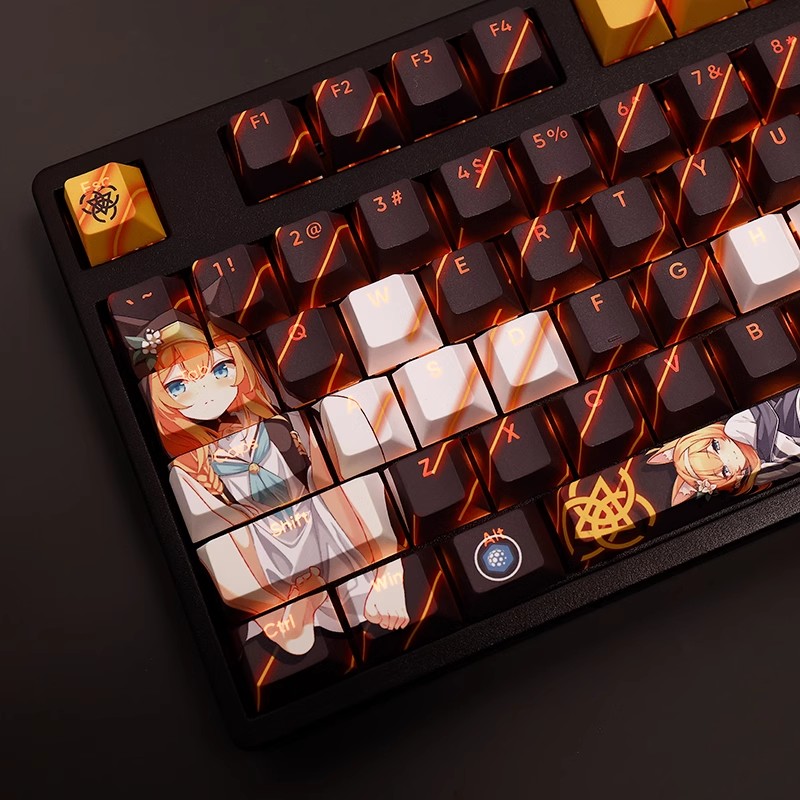 108 키/세트 블루 아카이브 Lochi Mari Ke - Gaming Keyboard Blue 리뷰 및 가격