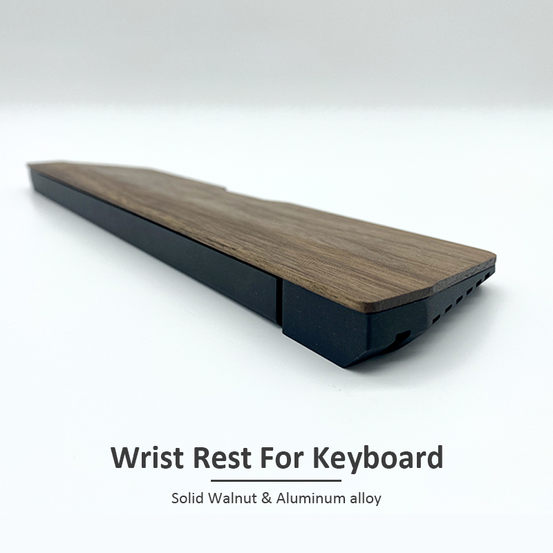 Kashcy 솔리드 월넛 우드 & 알루미늄 합금 손목  - Gaming Keyboard Ergonomic 리뷰 및 가격