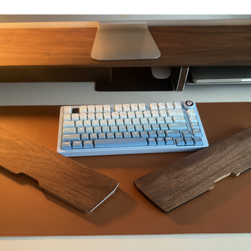 Kashcy 솔리드 월넛 우드 & 알루미늄 합금 손목  - Gaming Keyboard Ergonomic 리뷰 및 가격