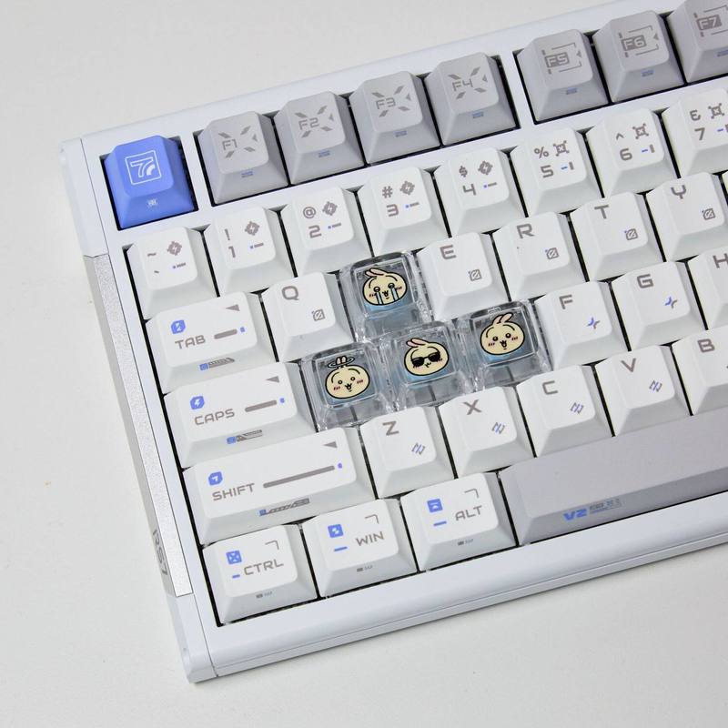 Chiikawa 4 Pcs 수제 투명 Pc 백라이트 맞 - Gaming Keyboard Brands 리뷰 및 가격
