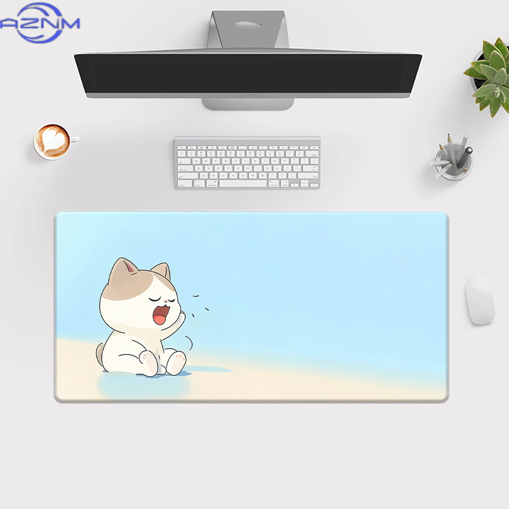노브랜드 만화 고양이 HD 프린트 데스크 패드 아이언  - Gaming Keyboard Brand 리뷰 및 가격