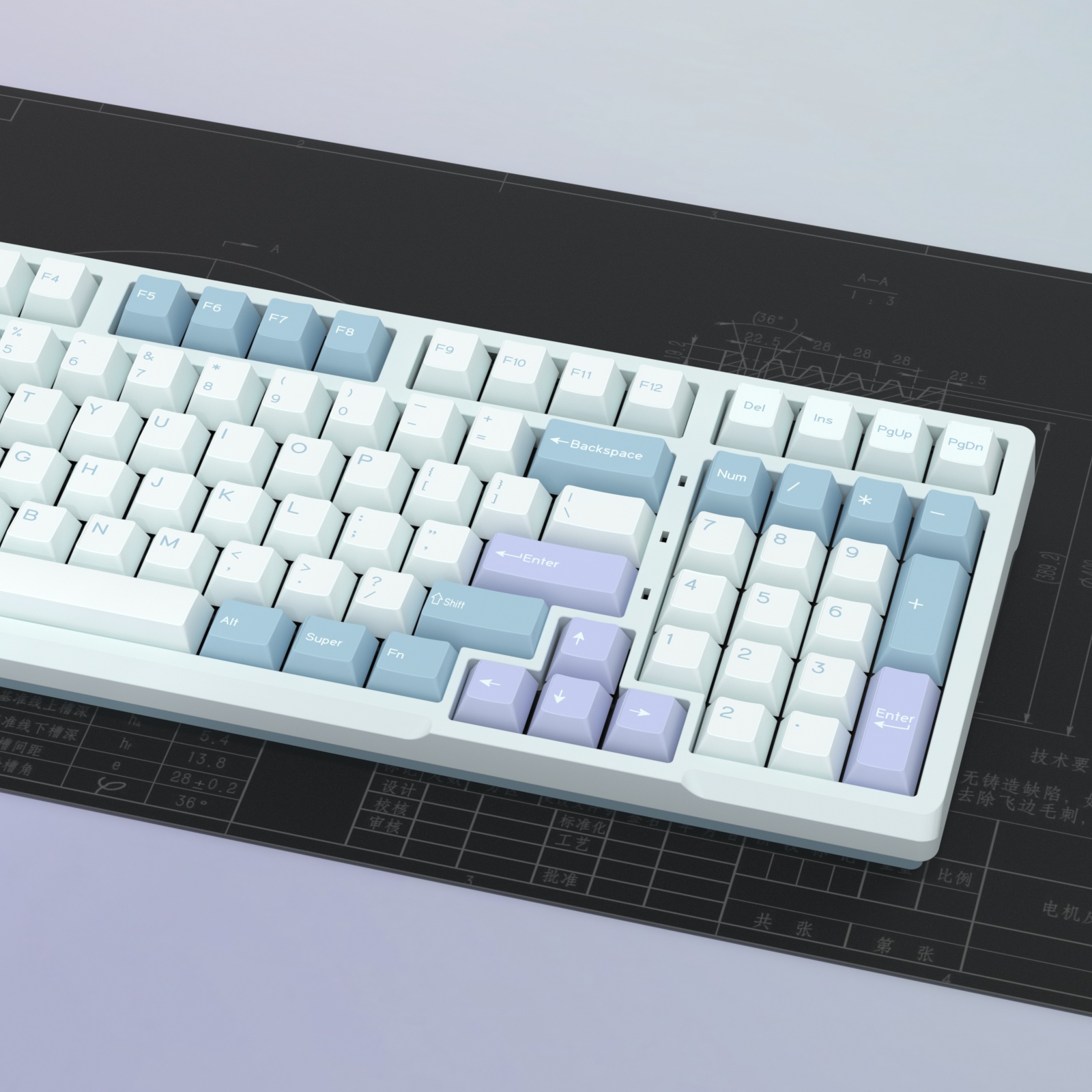 KBDiy GMK Illusion Keycap 체리 프 - Gaming Keyboard Number Pad 리뷰 및 가격