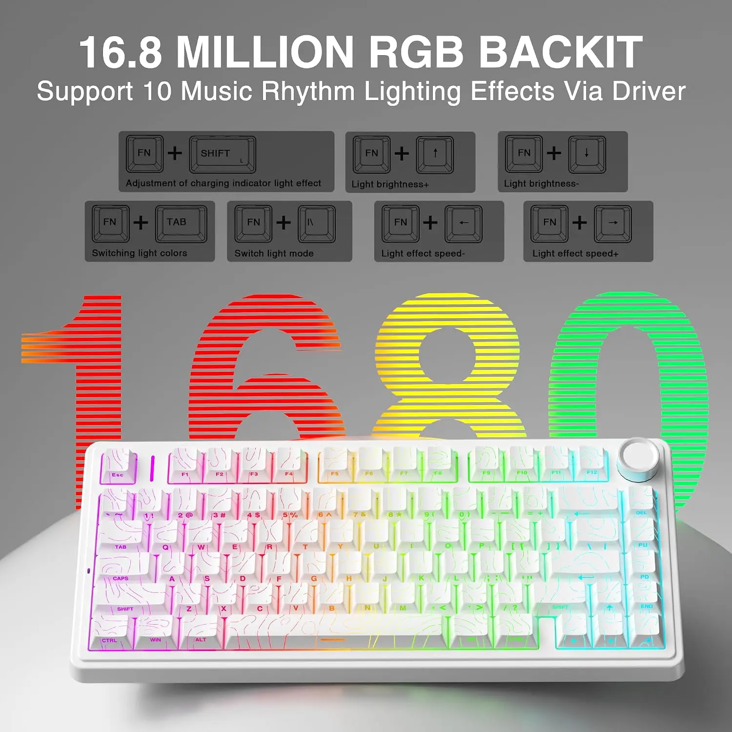 AULA F75 HE 마그네틱 키보드, 75% 크기의  - Gaming Keyboard Hall Effect Switches 리뷰 및 가격